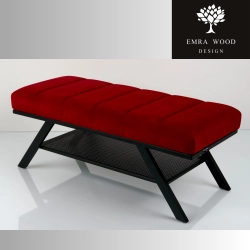 Ławka Tapicerowana Industrialna Tkanina HOLD ME 31  LGM-507 Rozmiary od 45 cm do 200 cm