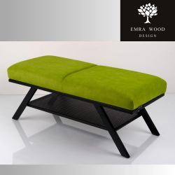 Ławka Tapicerowana Industrialna Tkanina HOLD ME 14  LGM-508 Rozmiary od 45 cm do 200 cm