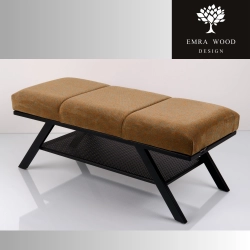 Ławka Tapicerowana Industrialna Tkanina  LIKE ME LGM-509 Rozmiary od 45 cm do 200 cm