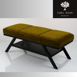 Ławka Tapicerowana Industrialna Tkanina LIKE ME  LGM-509 Rozmiary od 45 cm do 200 cm