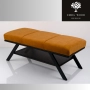 Ławka Tapicerowana Industrialna Tkanina HOLDME 09  LGM-509 Rozmiary od 45 cm do 200 cm
