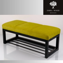 Ławka Tapicerowana Industrialna Tkanina HOLDME 13  LGM-512 Rozmiary od 45 cm do 200 cm