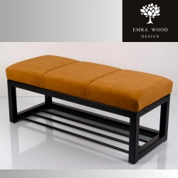 Ławka Tapicerowana Industrialna Tkanina HOLD ME 09  LGM-512 Rozmiary od 45 cm do 200 cm