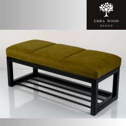 Ławka Tapicerowana Industrialna Tkanina HOLDME 15  LGM-512 Rozmiary od 45 cm do 200 cm