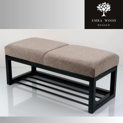 Ławka Tapicerowana Industrialna Tkanina  LGM-513 Rozmiary od 45 cm do 200 cm