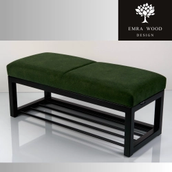 Ławka Tapicerowana Industrialna Tkanina  LGM-513 Rozmiary od 45 cm do 200 cm