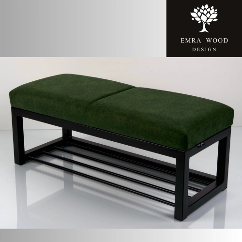 Ławka Tapicerowana Industrialna Tkanina  LGM-513 Rozmiary od 45 cm do 200 cm