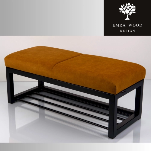 Ławka Tapicerowana Industrialna Tkanina  LGM-513 Rozmiary od 45 cm do 200 cm