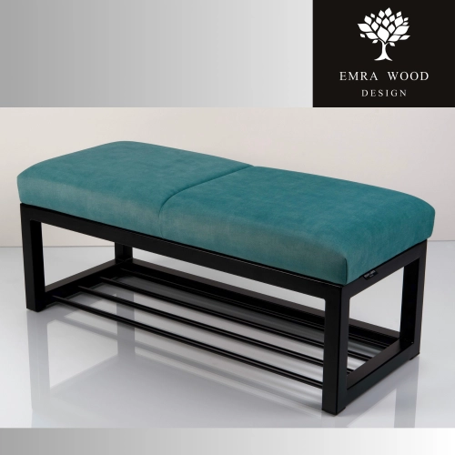 Ławka Tapicerowana Industrialna Tkanina  LGM-513 Rozmiary od 45 cm do 200 cm