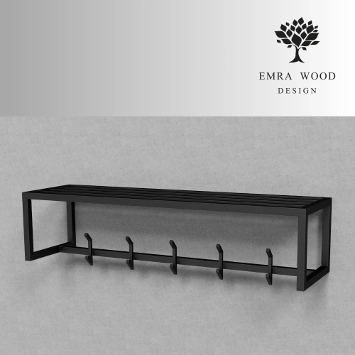 Wieszak ścienny metalowy Rozmiary Kolory WM-7