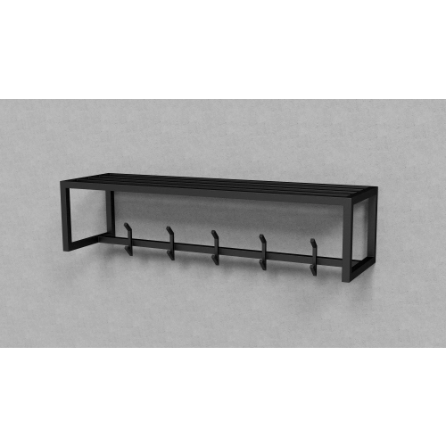 Wieszak ścienny metalowy Rozmiary Kolory WM-7