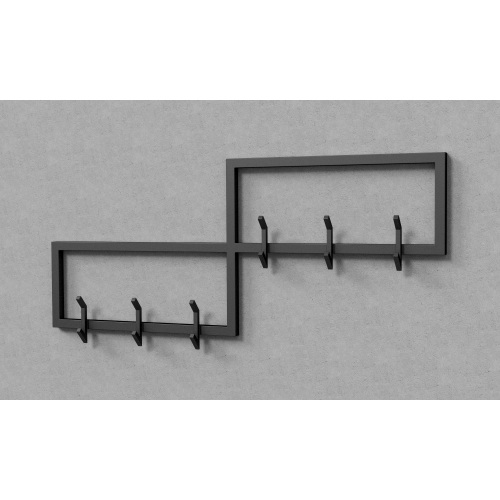 Wieszak ścienny metalowy Rozmiary Kolory WM-14