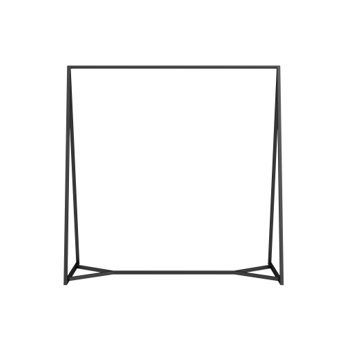 Wieszak stojący metalowy kolory rozmiary WSM-10