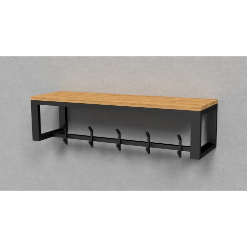 Wieszak ścienny metalowy Rozmiary Kolory WM-11