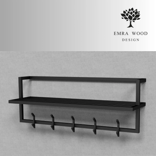 Wieszak ścienny metalowy Rozmiary Kolory WM-8