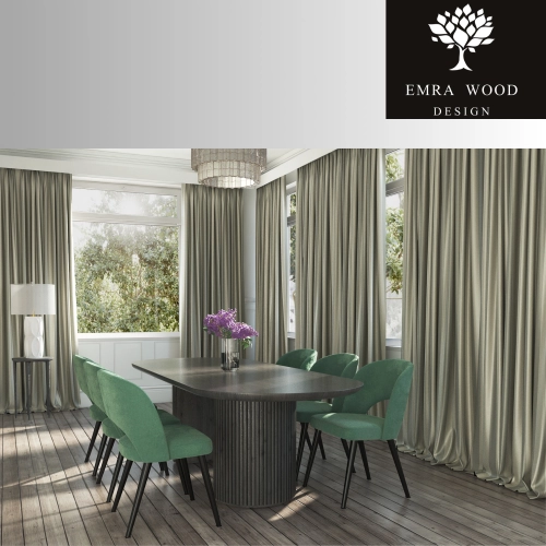 Krzesło tapicerowane PREMIUM KR-5 Tkanina z kolekcji DELUXE 15