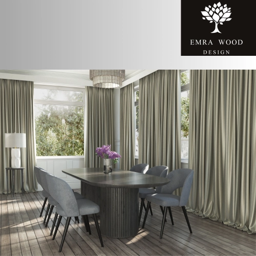 Krzesło tapicerowane PREMIUM KR-5 Tkanina z kolekcji DELUXE 35