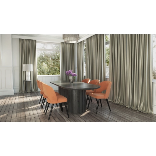 Krzesło tapicerowane PREMIUM KR-5 Tkanina z kolekcji DELUXE 47