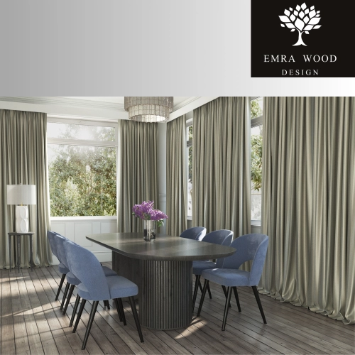 Krzesło tapicerowane PREMIUM KR-5 Tkanina z kolekcji DELUXE 29