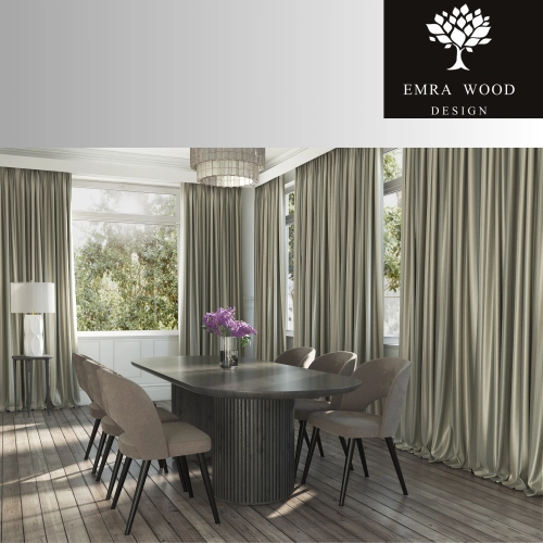 Krzesło tapicerowane PREMIUM KR-5 Tkanina z kolekcji DELUXE 07