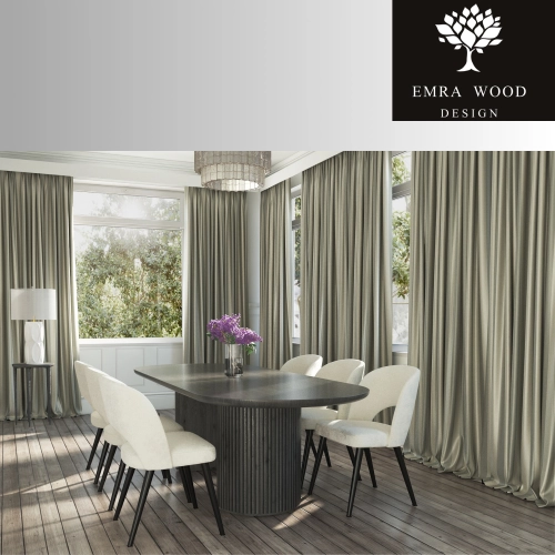 Krzesło tapicerowane PREMIUM KR-5 Tkanina z kolekcji DELUXE 11