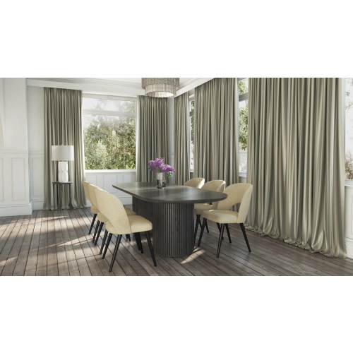 Krzesło tapicerowane PREMIUM KR-5 Tkanina z kolekcji DELUXE 09