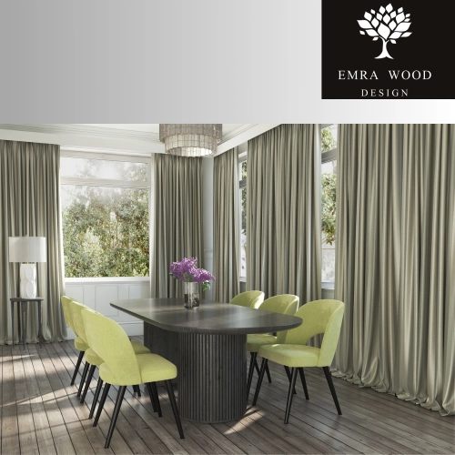 Krzesło tapicerowane Krzesło PREMIUM KR-5 Tkanina z kolekcji DELUXE 18