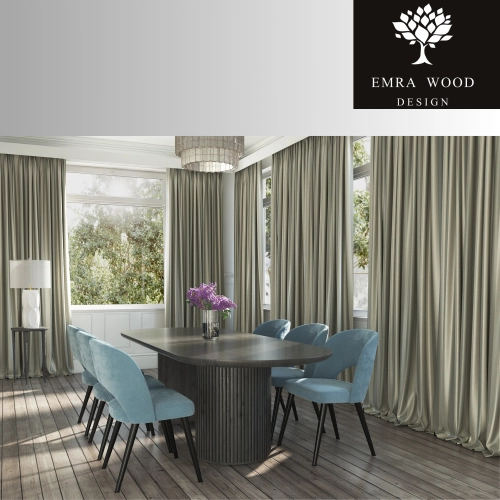 Krzesło tapicerowane PREMIUM KR-5 Tkanina z kolekcji DELUXE 30