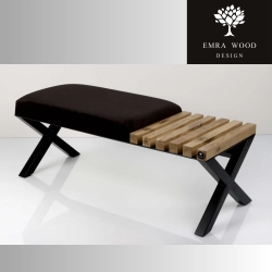 Ławka Pufa Tapicerowana Krowa 01 Stal LPD-6 Rozmiary od 50 cm do 200 cm