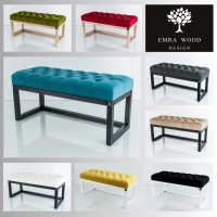 MODEL LPP-2  ŁAWECZKI PIKOWANE Z TKANINY