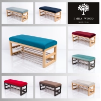 MODEL LPG-5 ŁAWECZKI TAPICEROWANE GŁADKIE Z TKANINY