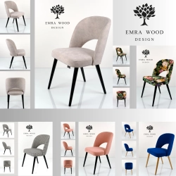 Krzesło do jadalni  DELUXE KR-5