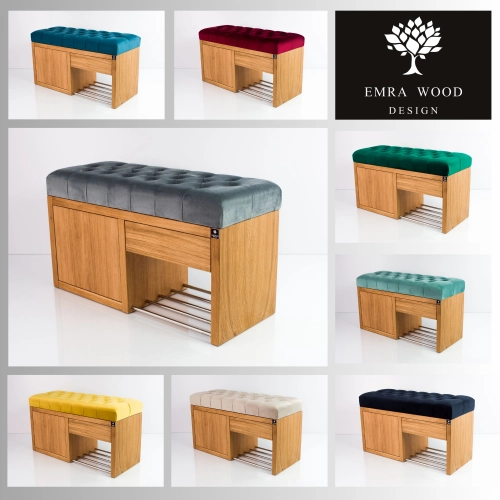 MODEL LPS-7 ŁAWECZKI PIKOWANE Z TKANINY