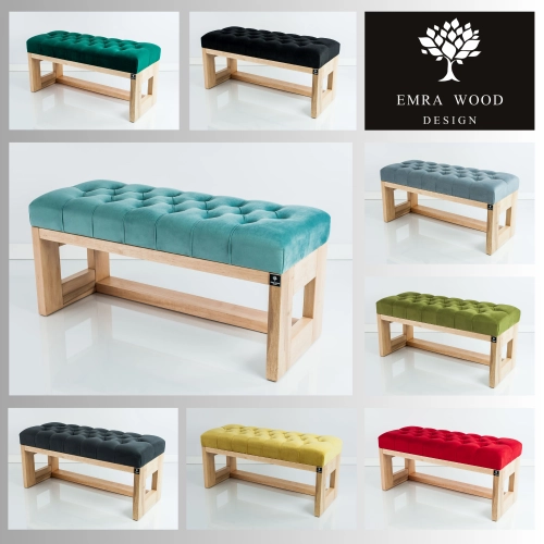 MODEL LPP-6  ŁAWECZKI PIKOWANE Z TKANINY