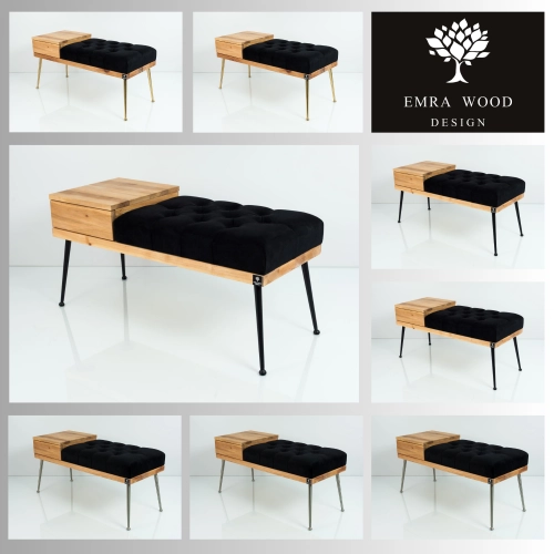 MODEL LPP-106 ŁAWECZKI PIKOWANE Z TKANINY