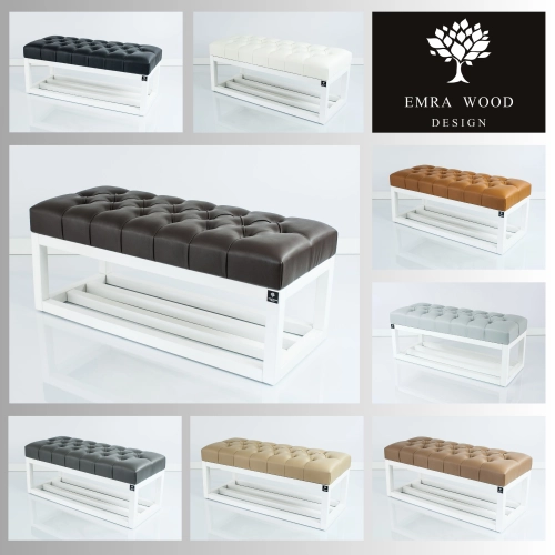 MODEL LPP-3 ŁAWECZKI PIKOWANE Z EKO-SKÓRY