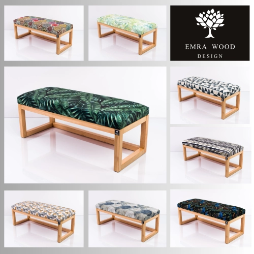 MODEL LPG-2 ŁAWECZKI TAPICEROWANE GŁADKIE WZORY