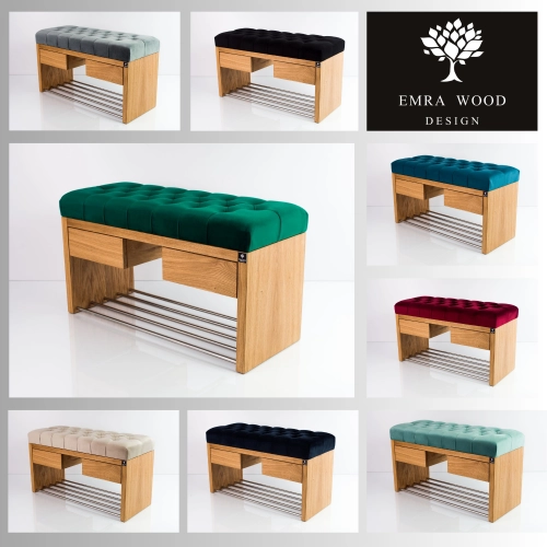 MODEL LPS-4 ŁAWECZKI PIKOWANE Z TKANINY