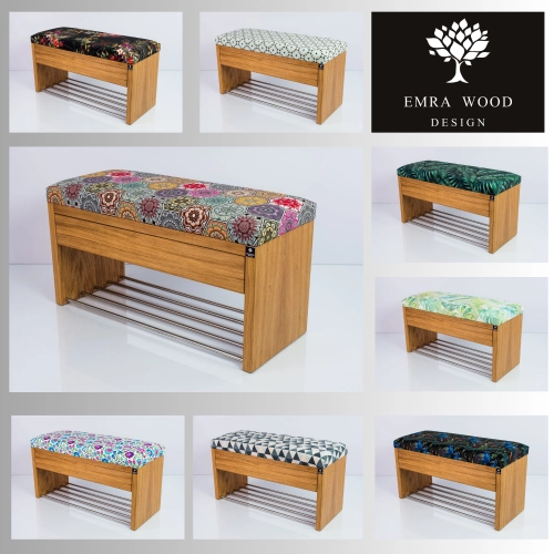 MODEL LGS-3 ŁAWECZKI TAPICEROWANE GŁADKIE WZORY