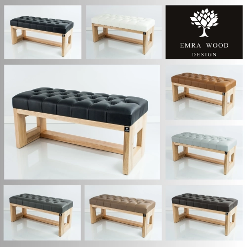 MODEL LPP-6  ŁAWECZKI PIKOWANE Z EKO-SKÓRY