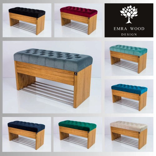 MODEL LPS-3 ŁAWECZKI PIKOWANE Z TKANINY