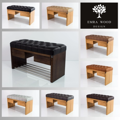 MODEL LPS-4 ŁAWECZKI PIKOWANE Z EKO-SKÓRY