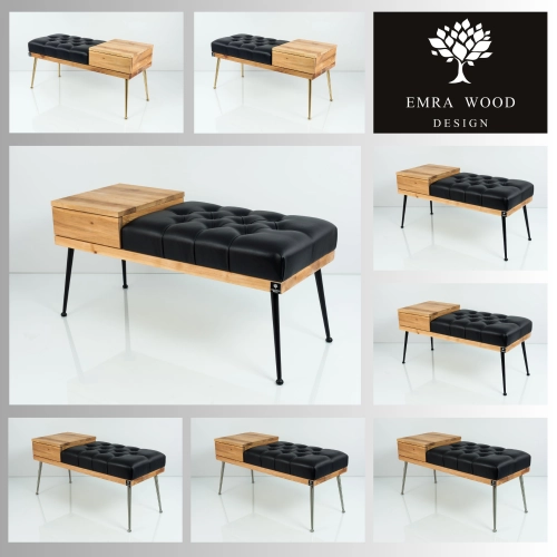 MODEL LPP-106 ŁAWECZKI PIKOWANE Z EKO-SKÓRY