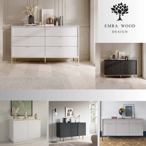 Komody w Stylu Glamour / Nowoczesnym / Boho