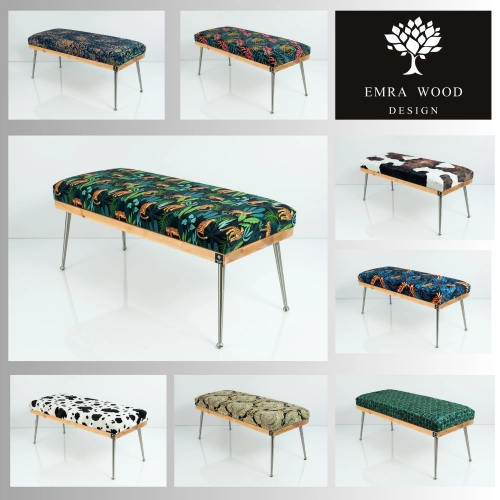 MODEL LGS-108 ŁAWECZKI TAPICEROWANE GŁADKIE WZORY