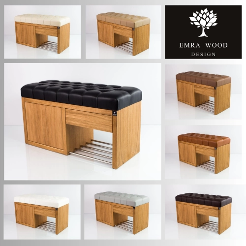 MODEL LPS-7 ŁAWECZKI PIKOWANE Z EKO-SKÓRY