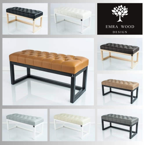 MODEL LPP-2 ŁAWECZKI PIKOWANE Z EKO-SKÓRY