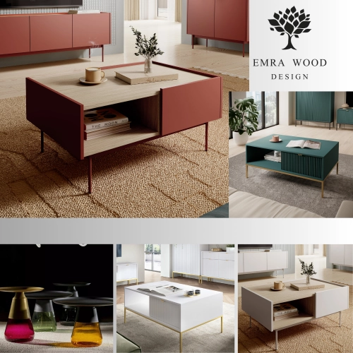 Stoliki Kawowe w Stylu Glamour / Nowoczesnym / Boho