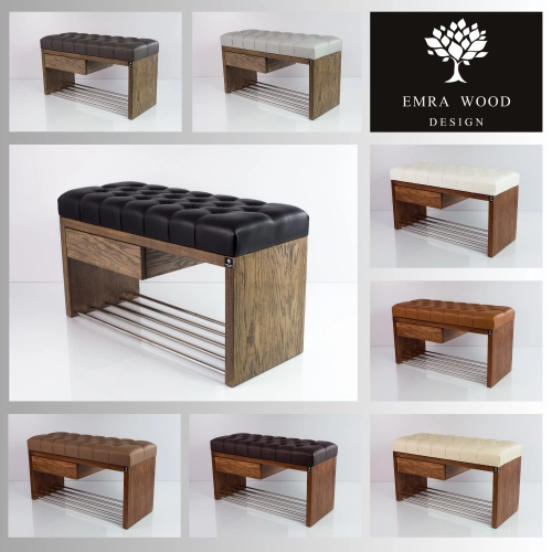 MODEL LPS-1 ŁAWECZKI PIKOWANE Z EKO-SKÓRY