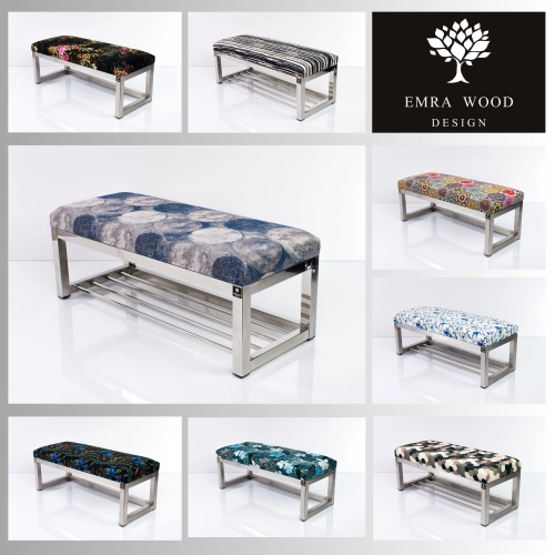 Ławki stal nierdzewna Polerowana / szczotkowana siedzisko gładkie wzory Ławki stal nierdzewna Polerowana / szczotkowana siedzisko gładkie wzory